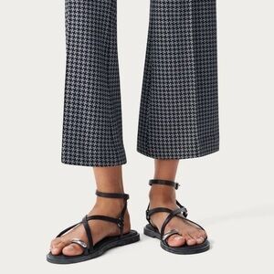 Rag and Bone Geo Toe Ring Sandals Black 9. NWB